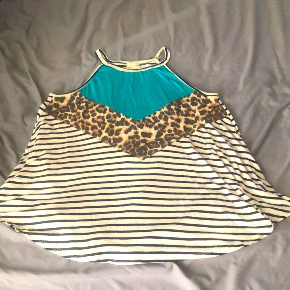 High neck tank